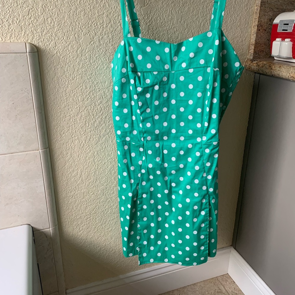 Unique vintage skort dress